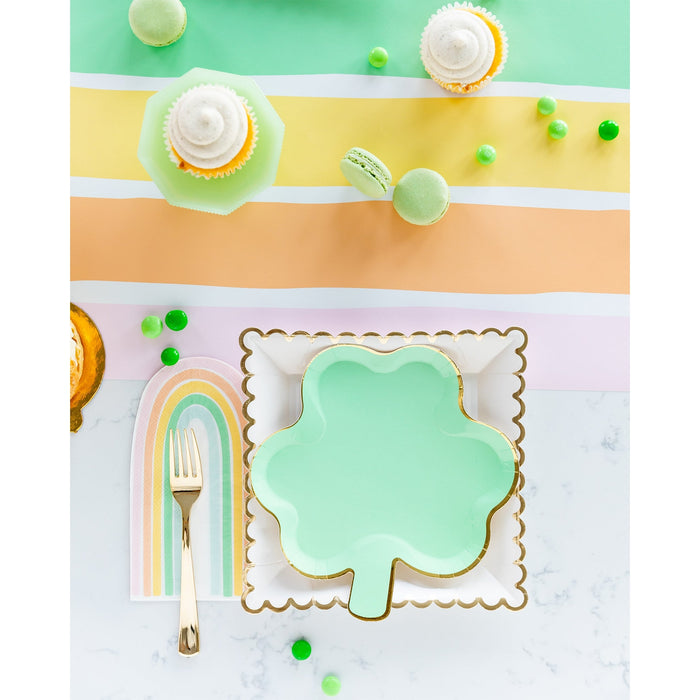 SPD840 - Pastel Clover Shaped Plate
