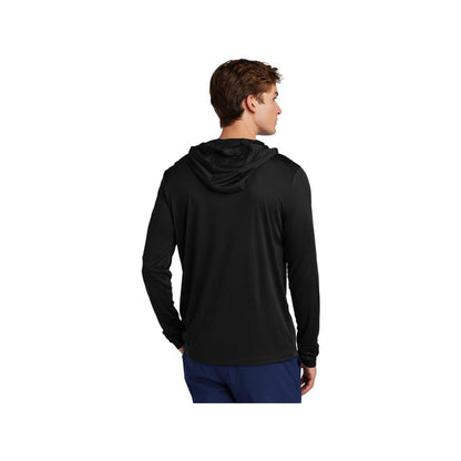 no-logo Sport-Tek Posi-UV Pro Long Sleeve Hoodie-Sport-Tek-Thread Logic
