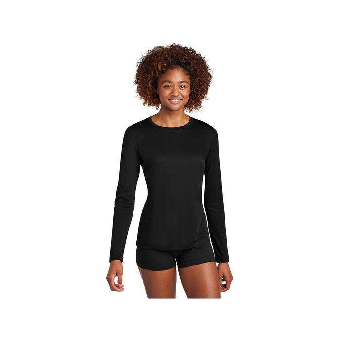 no-logo Sport-Tek Ladies Posi-UV Pro Long Sleeve-Sport-Tek-Thread Logic