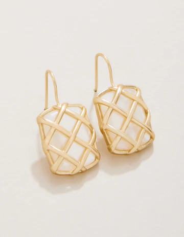 Stonevale Earrings Mother of Pearl