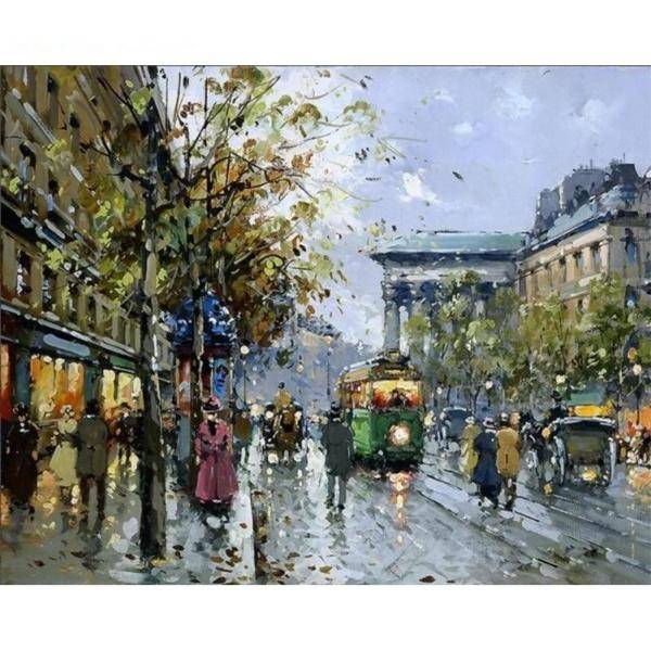 Street Panel Paint By Numbers Kit