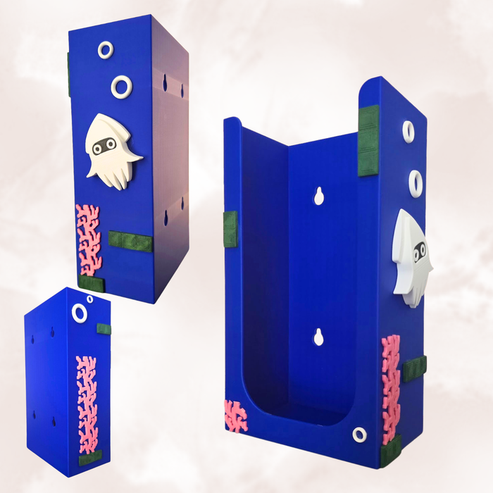 Super Mario Inspired Blooper Latex or Nitrile Glove Box Holder