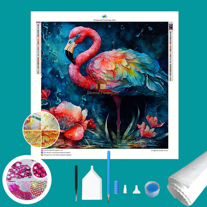 Swan Crystal Diamond Painting