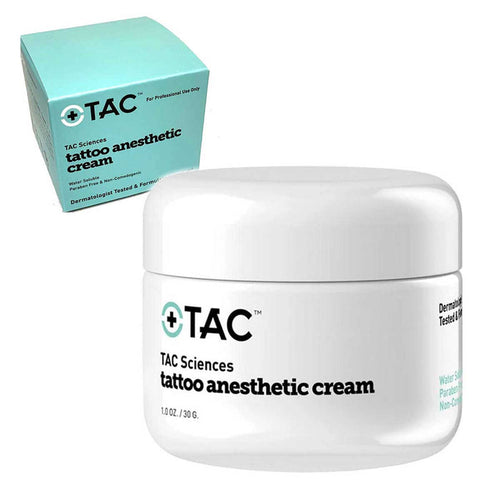 TAC Sciences Tattoo Anesthetic Cream 30g - Bloody Wolf Tattoo Supplies