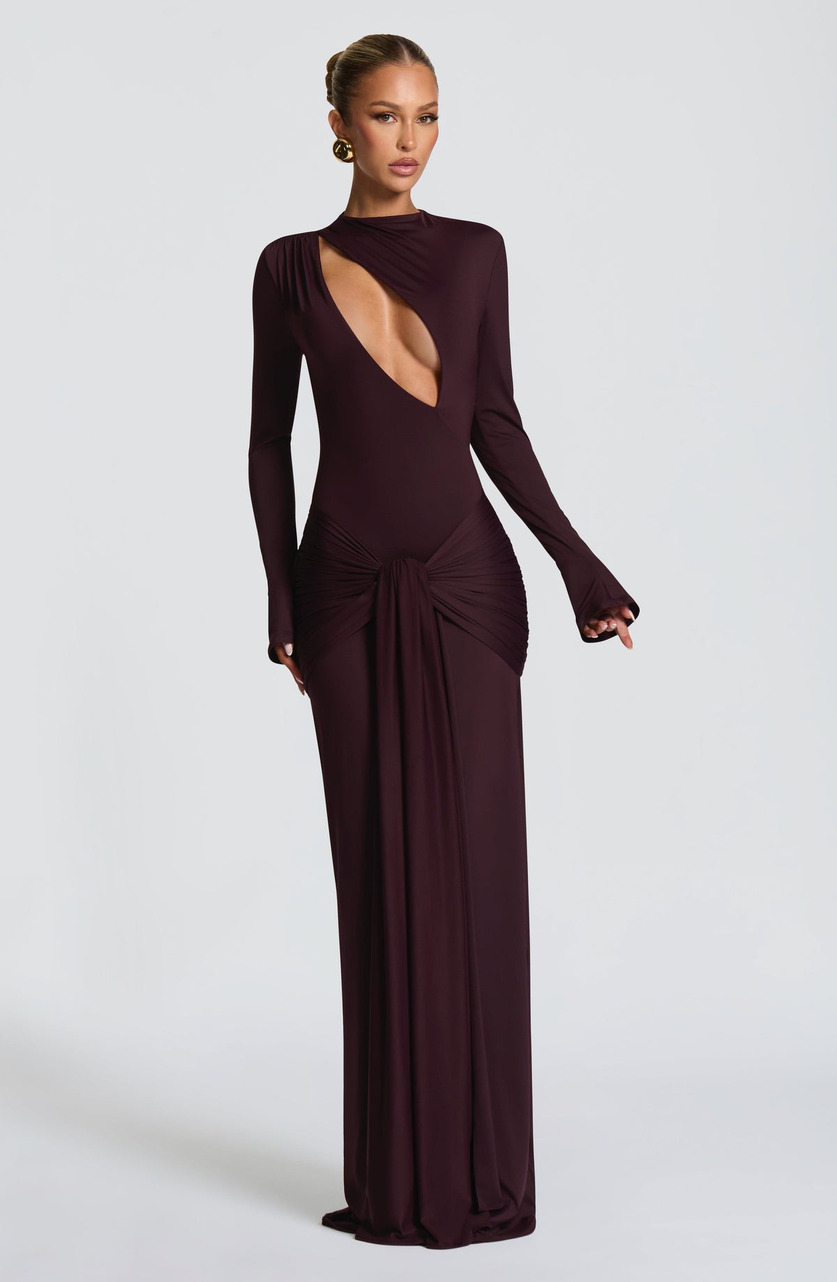 Tahnee Maxi Dress - Plum