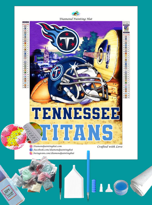 Titans NFL Home Diamond Painting-Diamond Painting Hut