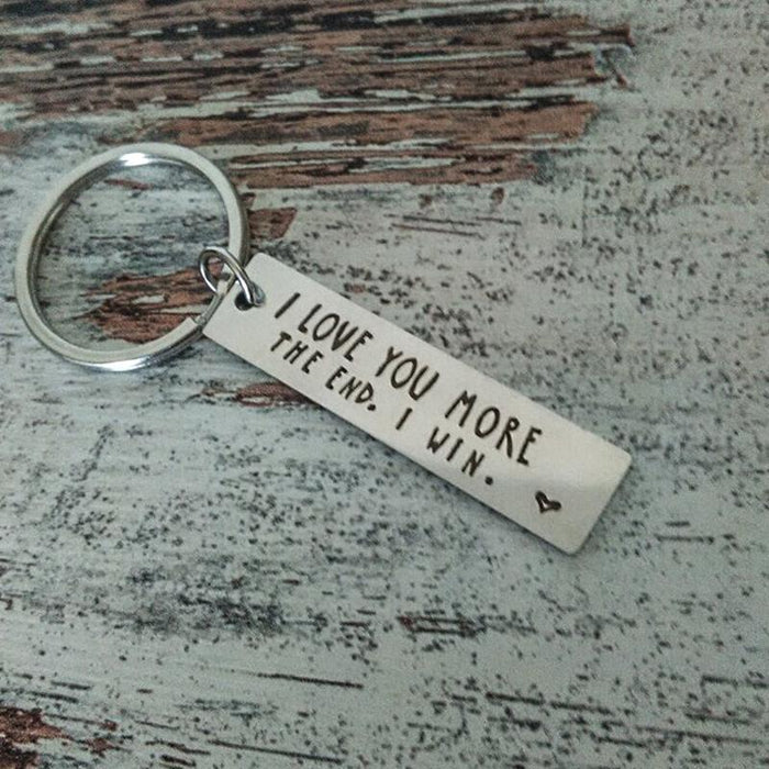The Promise of Living Together Keychain