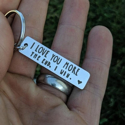 The Promise of Living Together Keychain