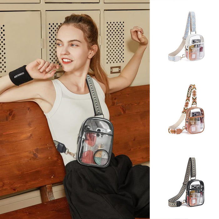 Transparent PVC Shoulder Bag