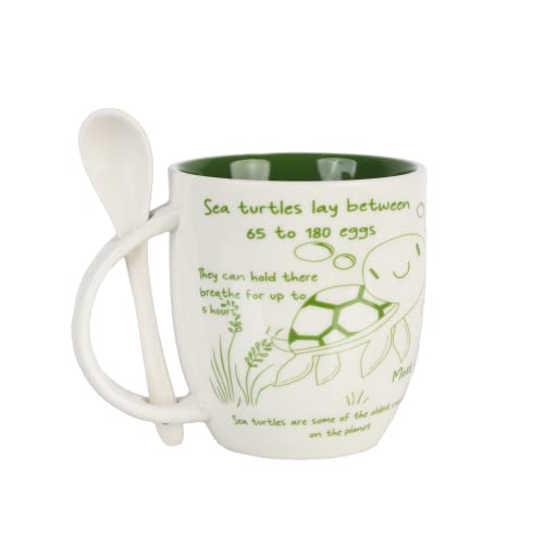 Turtle Mug with Spoon