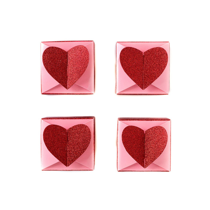 Valentine Heart Favor Boxes (10)