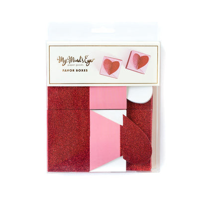 Valentine Heart Favor Boxes (10)