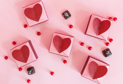 Valentine Heart Favor Boxes (10)