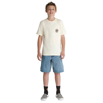 Vans Kids Check-5 Baggy Denim Shorts - Stonewash Blue