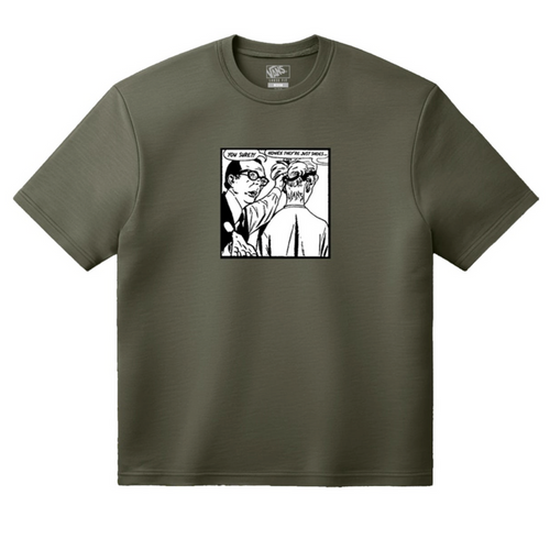 Vans They Are Just Shoes T-Shirt - Mossy Olive