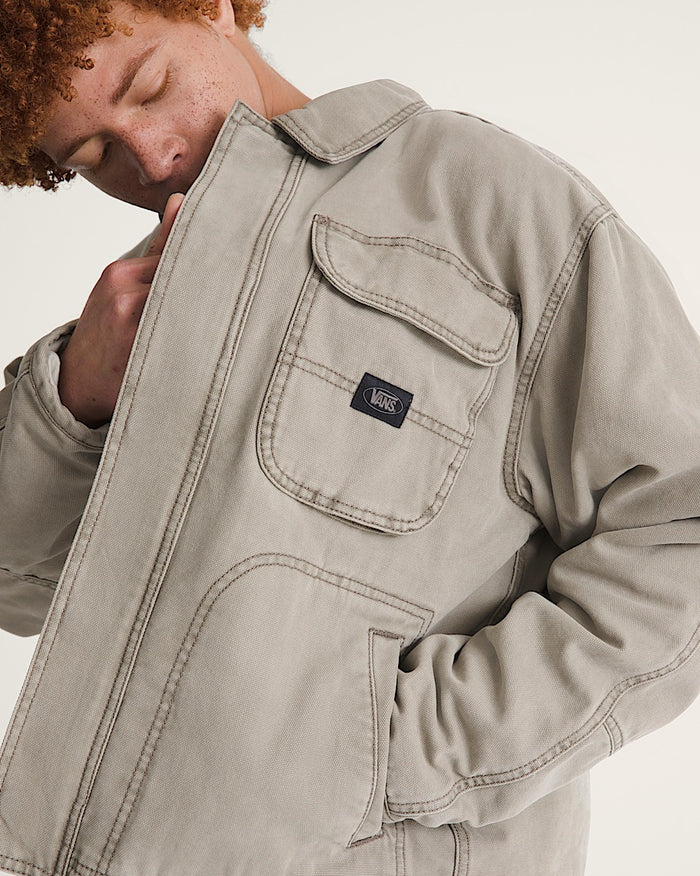 Vans Umber Pigment Jacket - Aluminium Grey