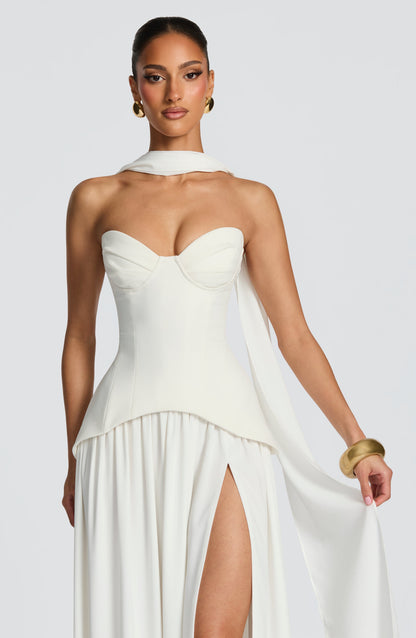 Vietta Maxi Dress - Ivory