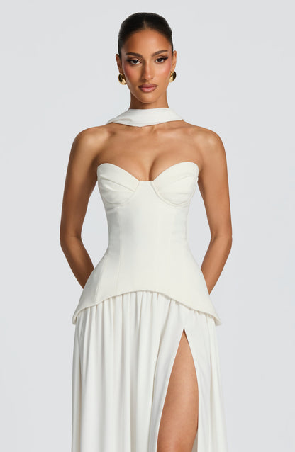 Vietta Maxi Dress - Ivory