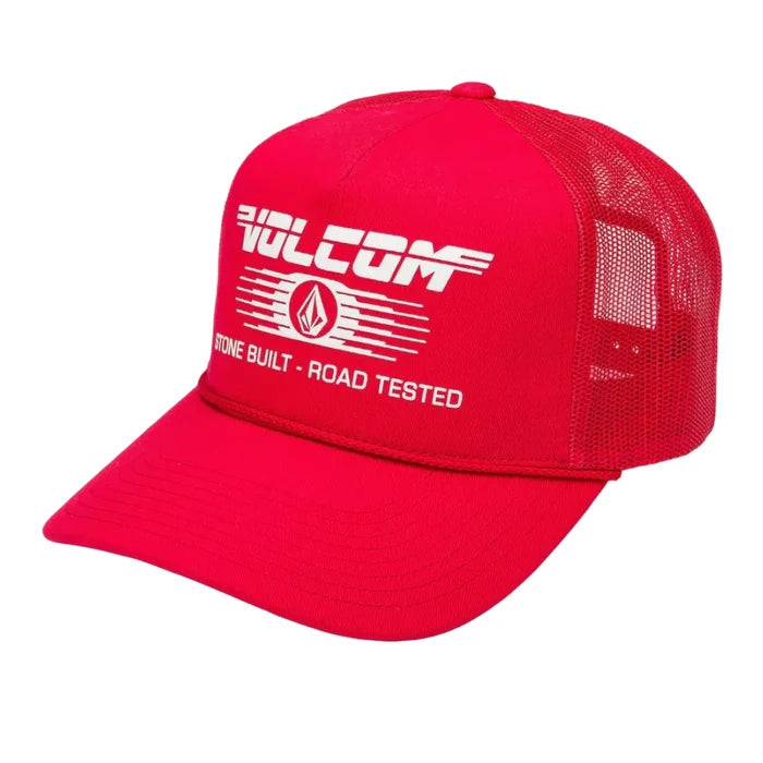 Volcom Road Tested Cheese Hat - Cranberry