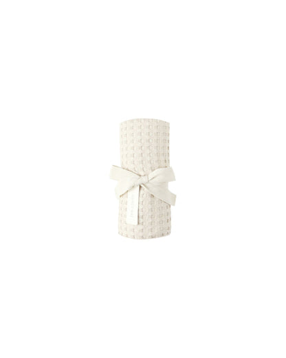 Waffle Baby Blanket in Natural