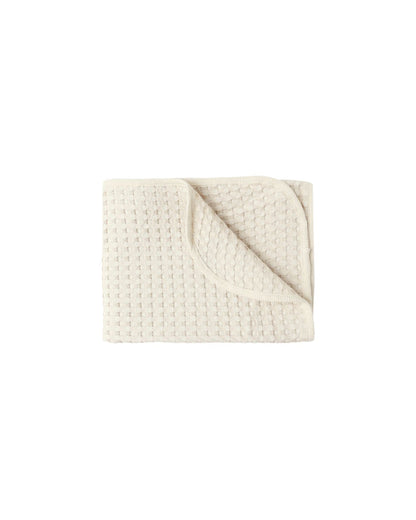 Waffle Baby Blanket in Natural