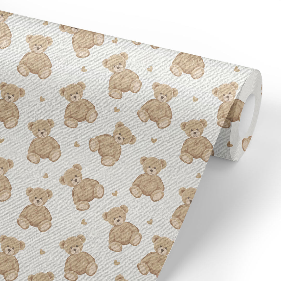 Beary Sweet Removable Wallpaper