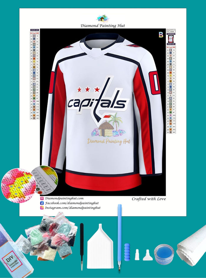 Washington NHL Jersey Diamond Painting