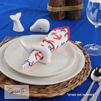 Whale Head Tail Salt & Pepper Shakers
