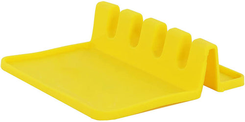 Yellow Silicone Multi Spoon Rest